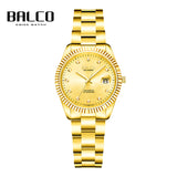 BALCO 24K Gold Luxury Diamond Watches For Women