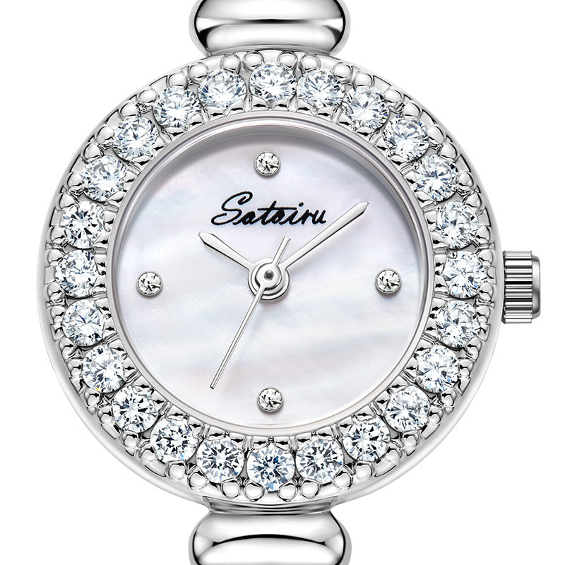 Sotoiru Women Watches Light Luxury Watch With Zircon For Her Gift